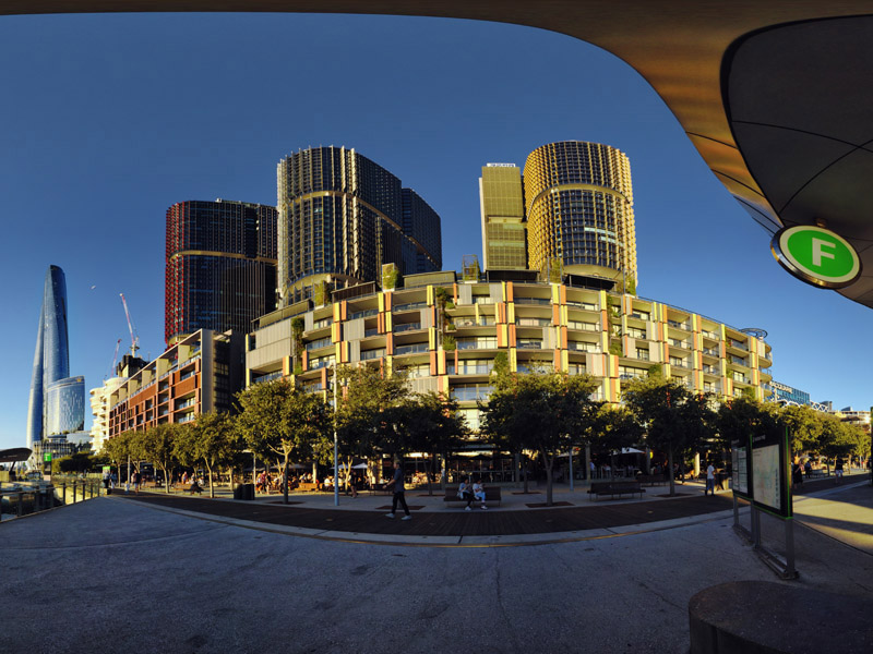 Virtual tour of Central Brangaroo Hi Rise and Waterfront, Sydney