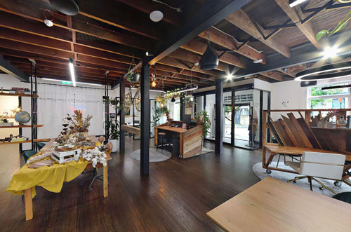 Looking toward Reception, common areas and small meeting rooms. Screen shots pulled from 360° virtual tour photography.