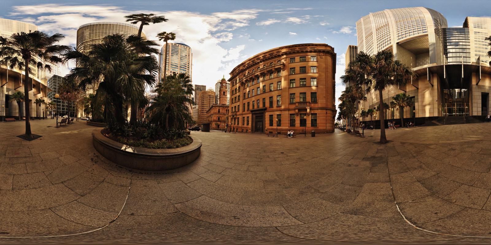 Sydney 360 photographer, Farrer place and Bent Street, virtual tour panorama photography.